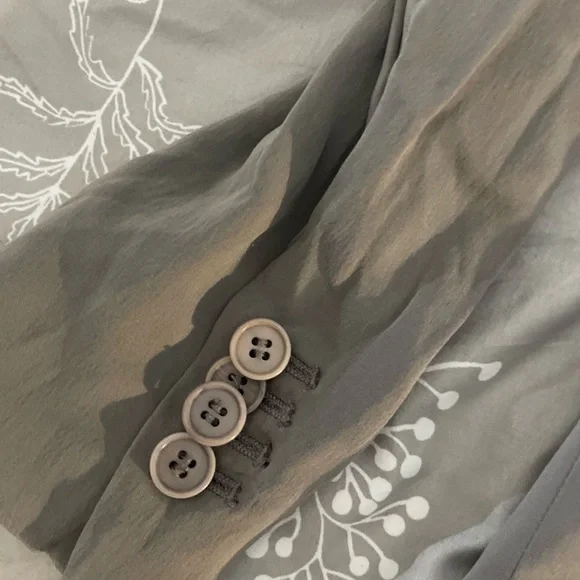 Gray Women's Blazer - Picture 3 of 4